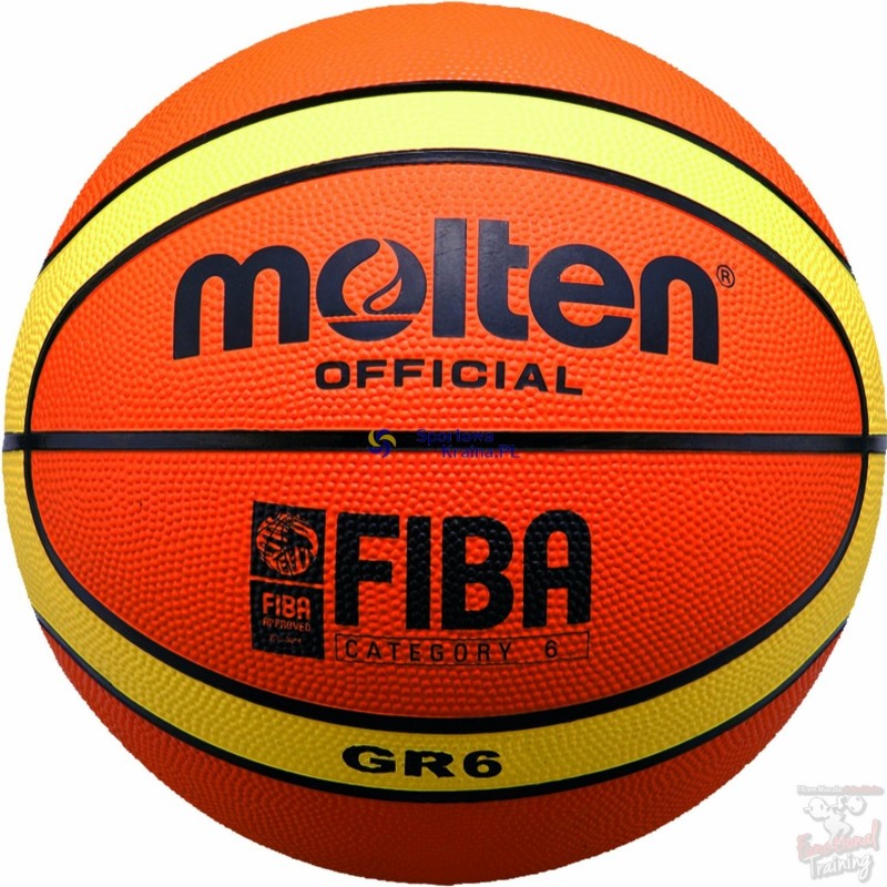 BALON BASQUETBOL 6 MOLTEN GR6 NARANJO